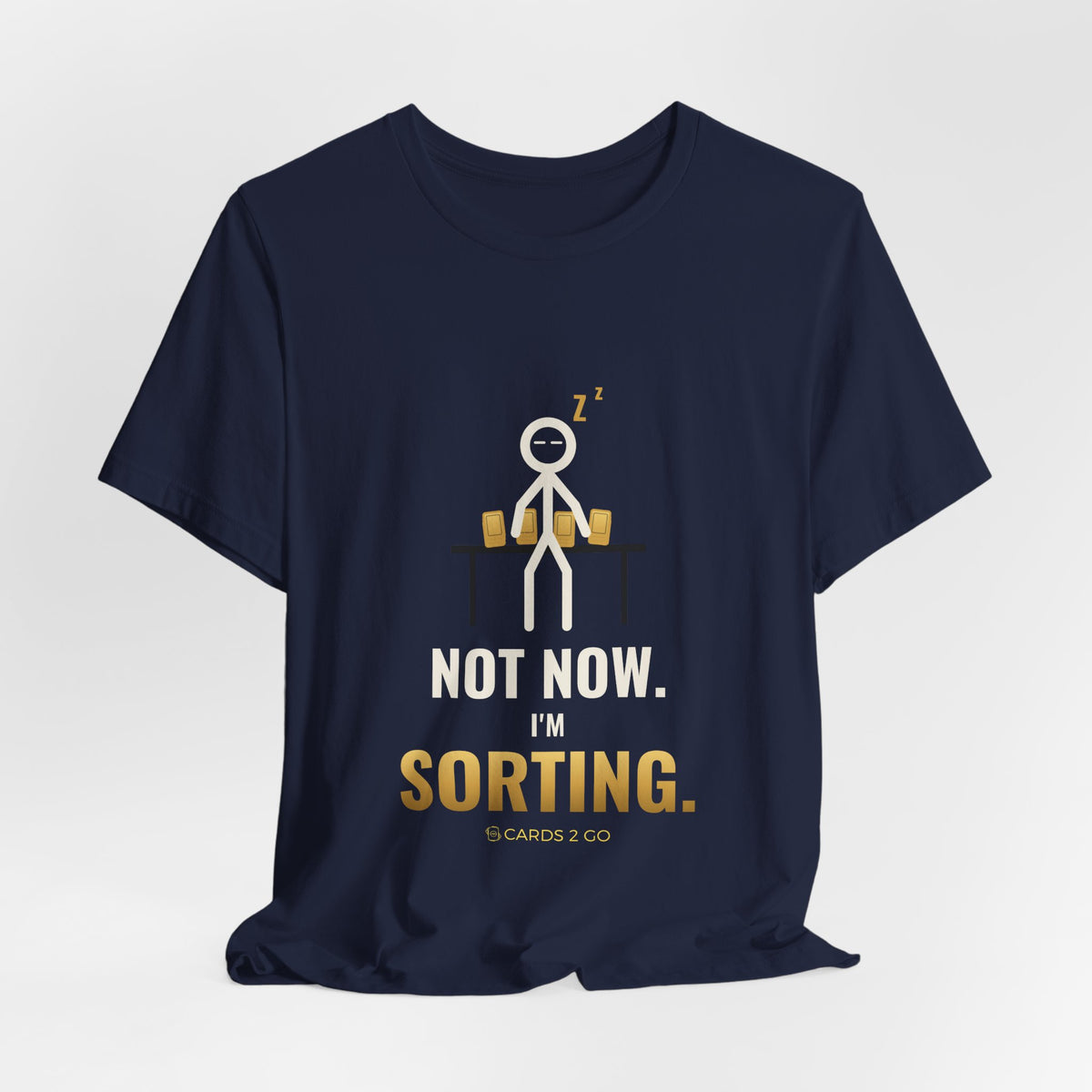 Not Now, I'm Sorting Illustrated Tee