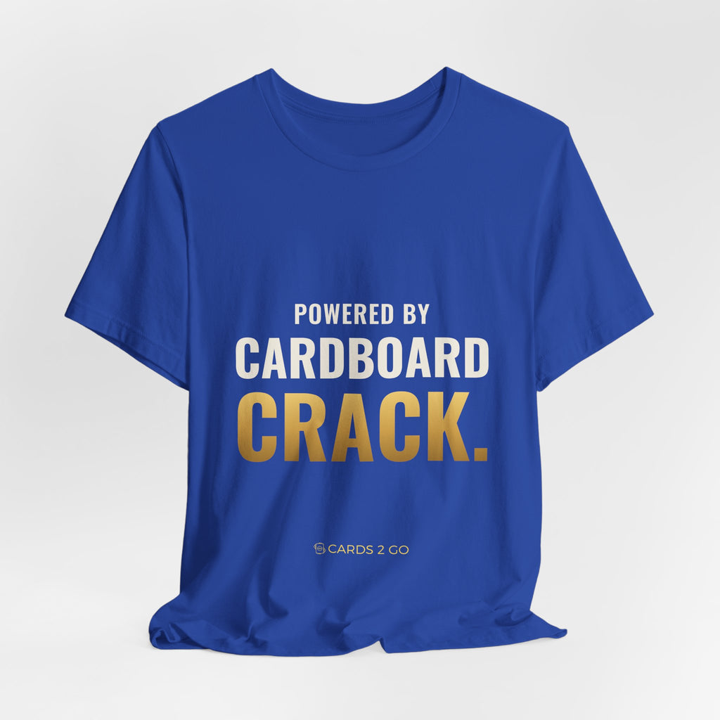 Powered By Cardboard Crack Tee