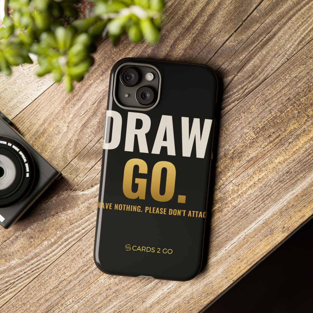 Draw. Go. iPhone Case