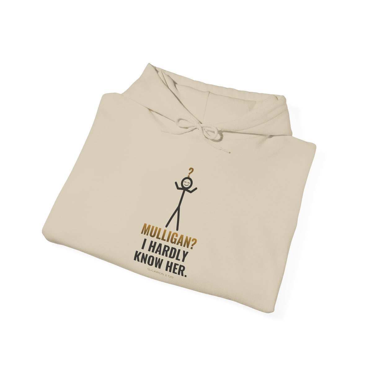 Mulligan? I Hardly Know Her Illustrated Hoodie