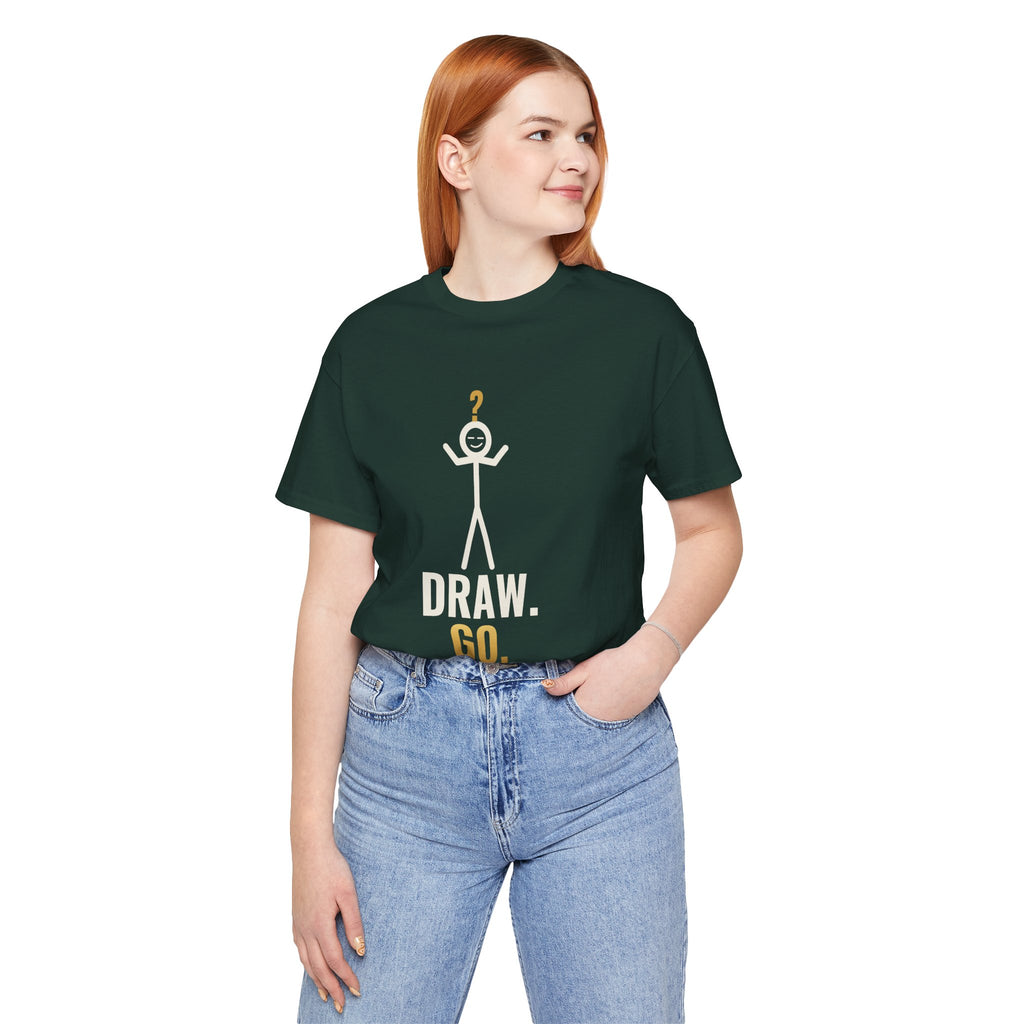 Draw. Go. Illustrated Tee
