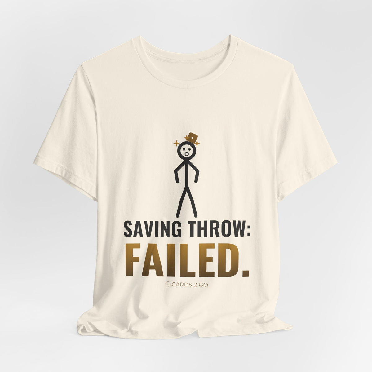 Saving Throw: Failed Illustrated Tee