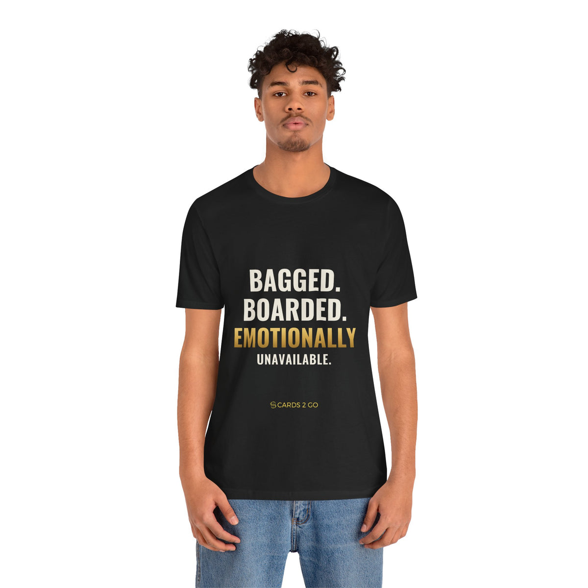 Bagged, Boarded & Emotionally Unavailable Tee