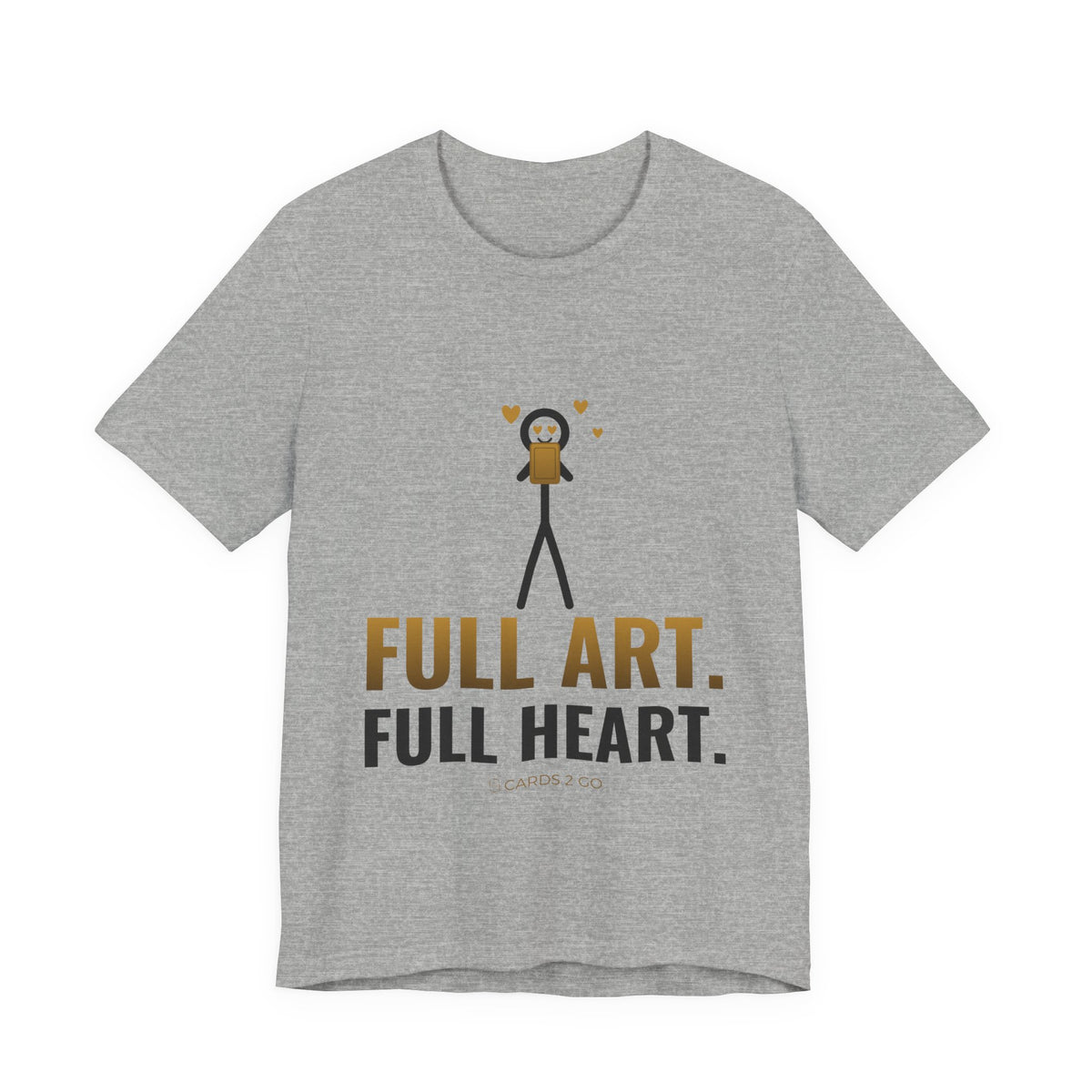 Full Art, Full Heart Illustrated Tee