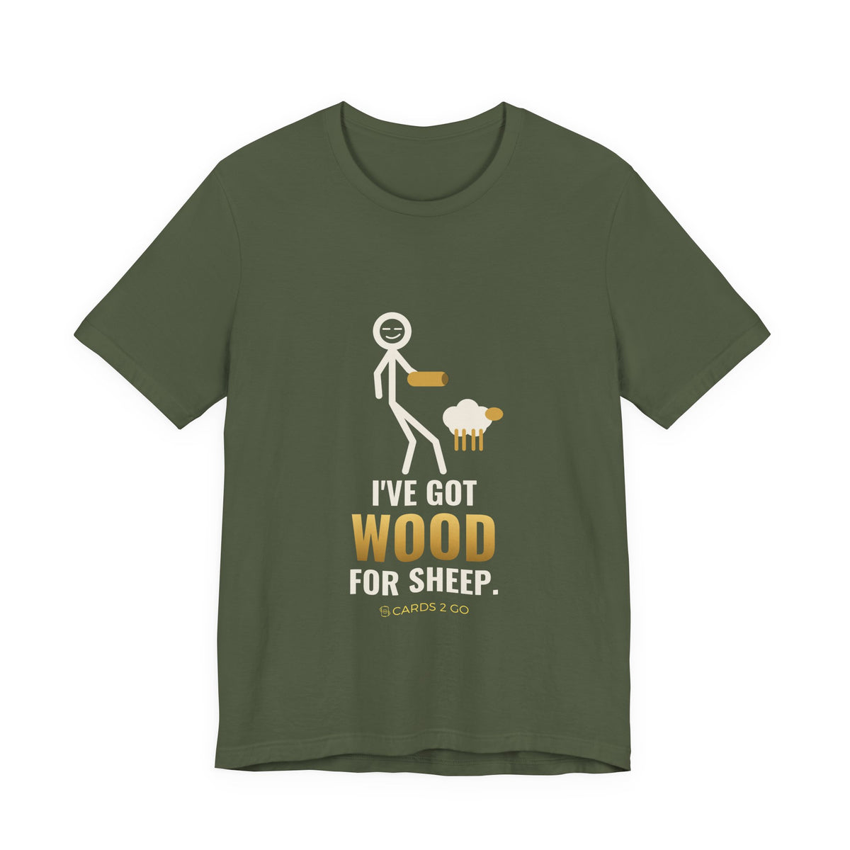 I've Got Wood For Sheep Illustrated Tee