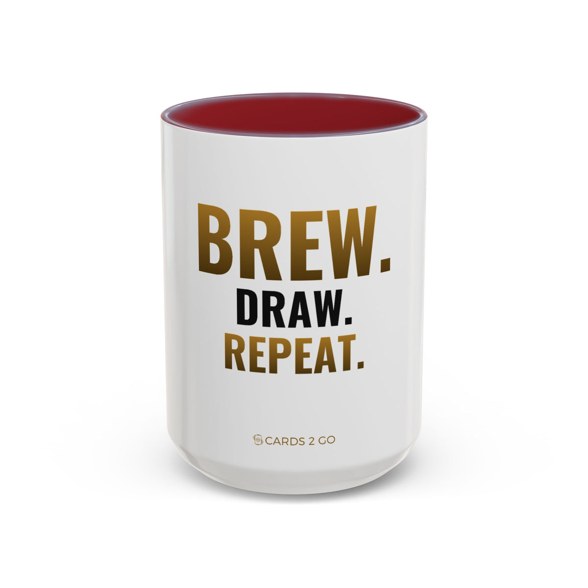 Brew. Draw. Repeat. Mug