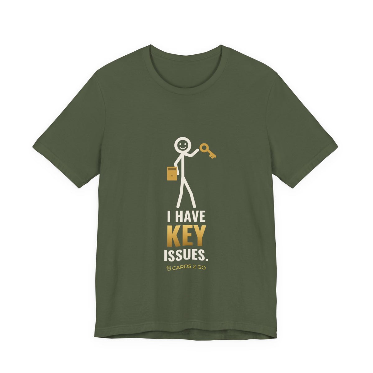 I Have Key Issues Illustrated Tee