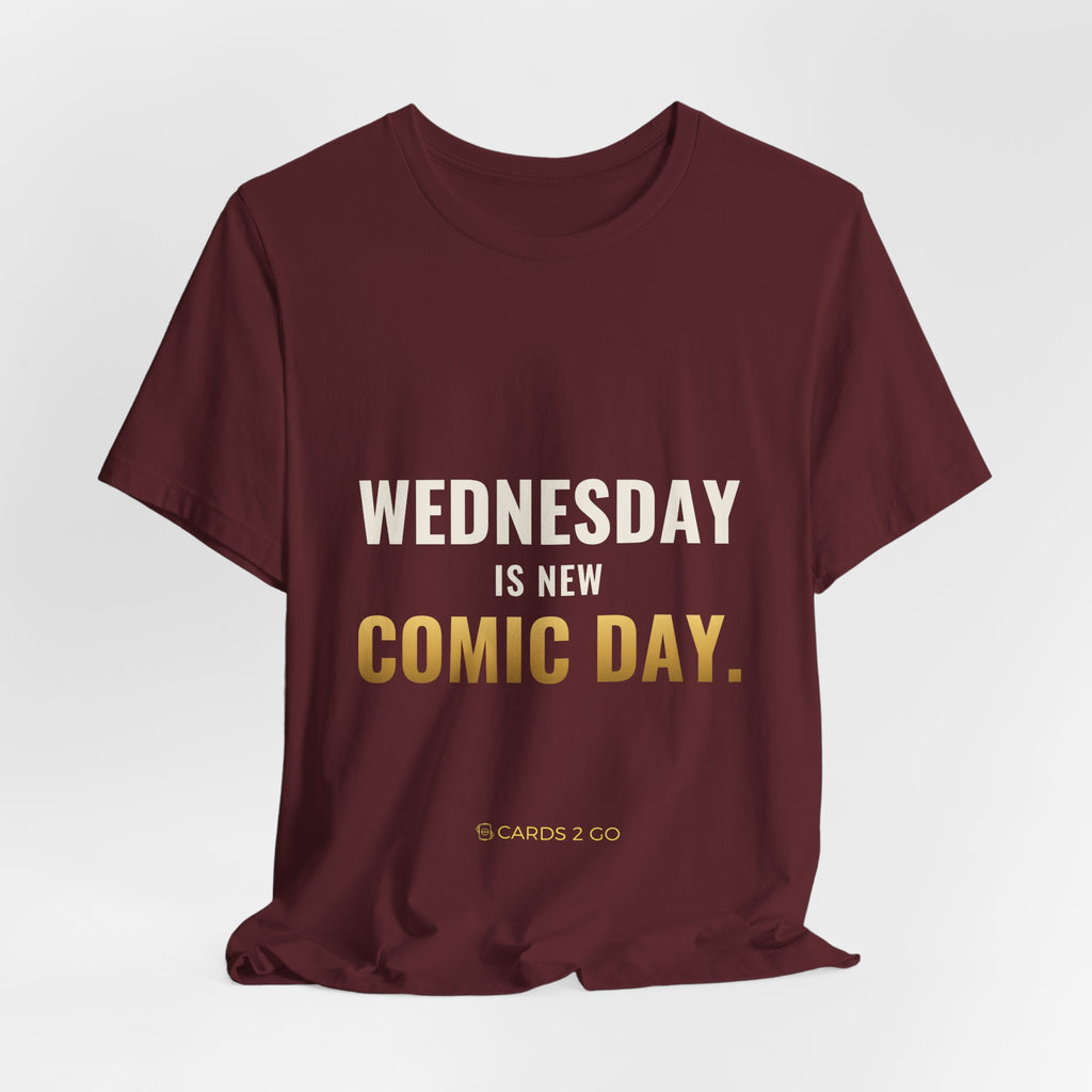 Wednesday Is New Comic Day Tee