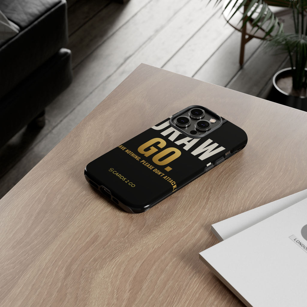 Draw. Go. iPhone Case
