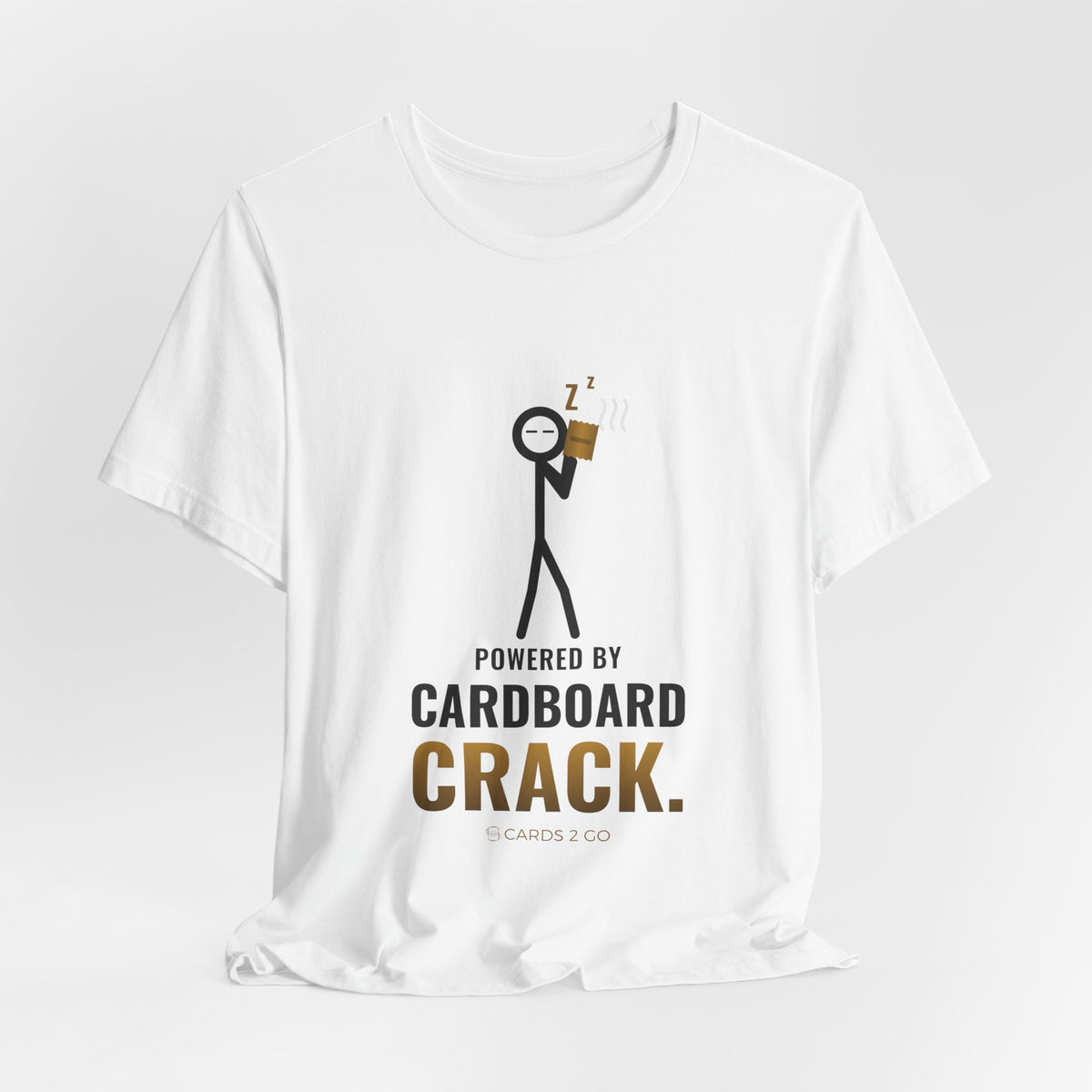 Powered By Cardboard Crack Illustrated Tee