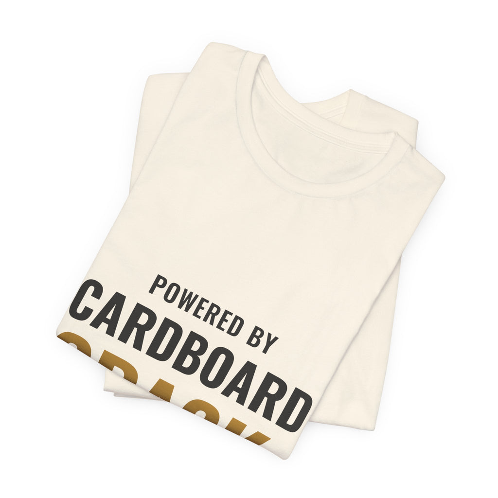 Powered By Cardboard Crack Tee
