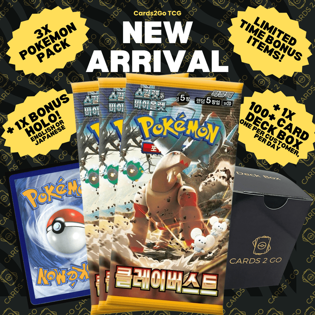 Pokémon Clay Burst Booster Pack (Korean)