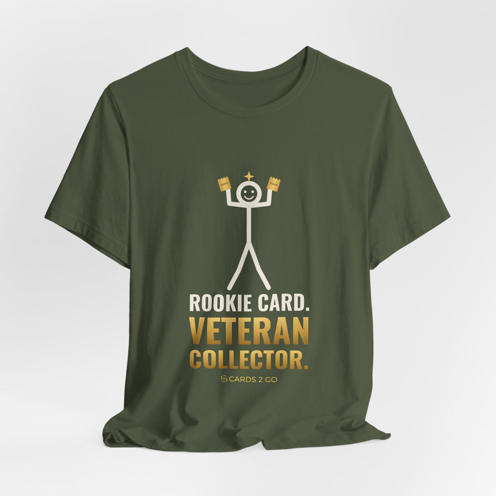 Rookie Card, Veteran Collector Illustrated Tee