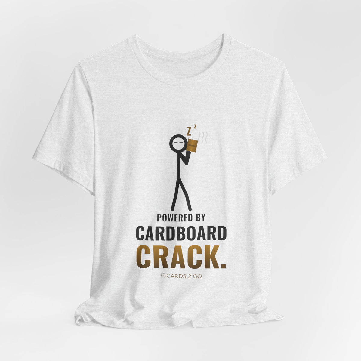 Powered By Cardboard Crack Illustrated Tee