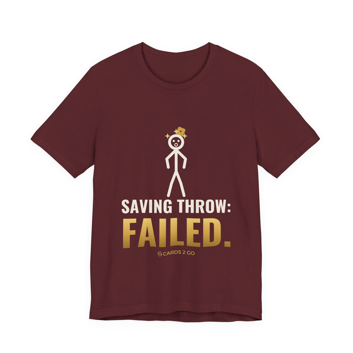 Saving Throw: Failed Illustrated Tee