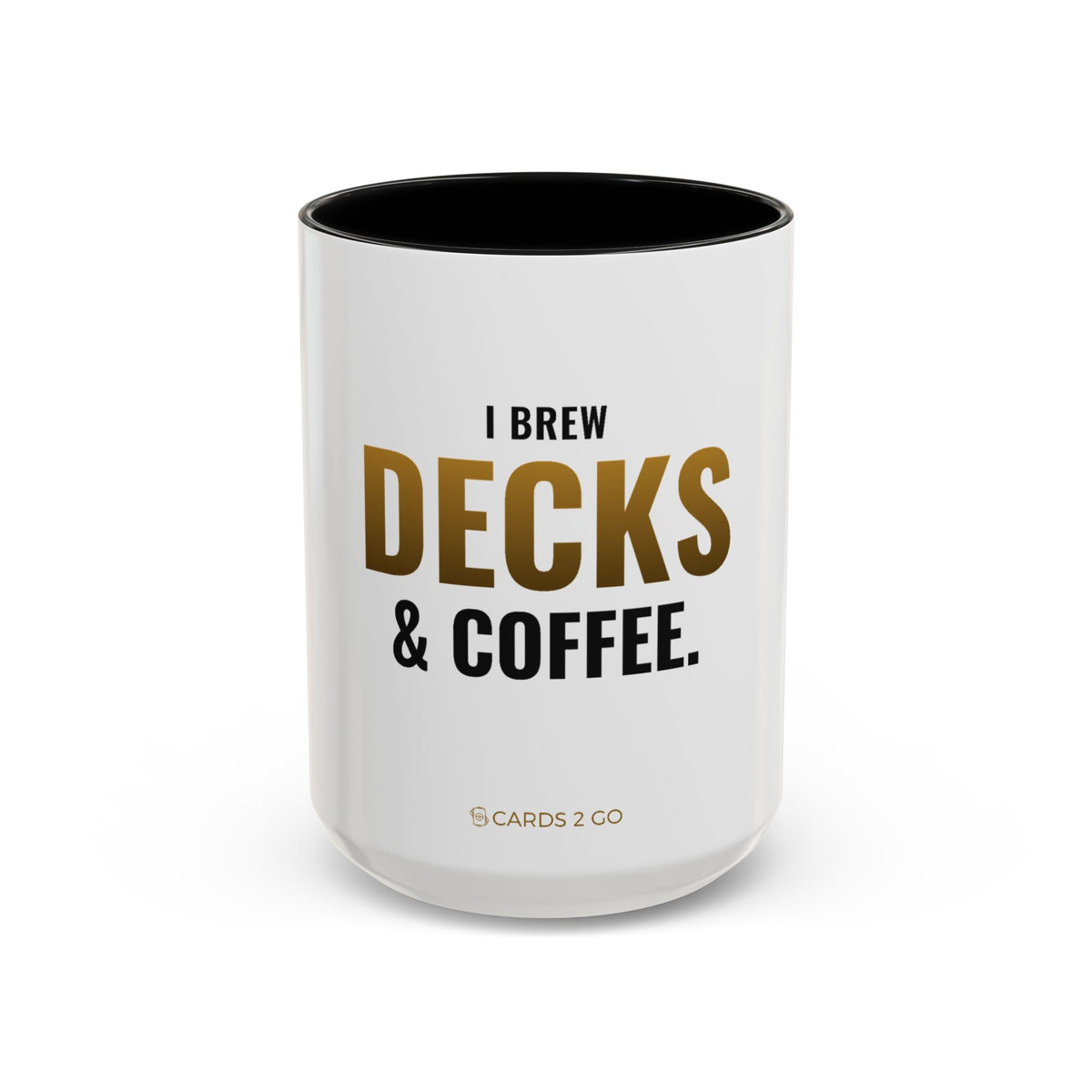 I Brew Decks & Coffee Mug