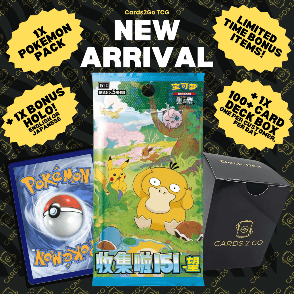 Pokémon 151 Hope Psyduck Booster Pack (Chinese)