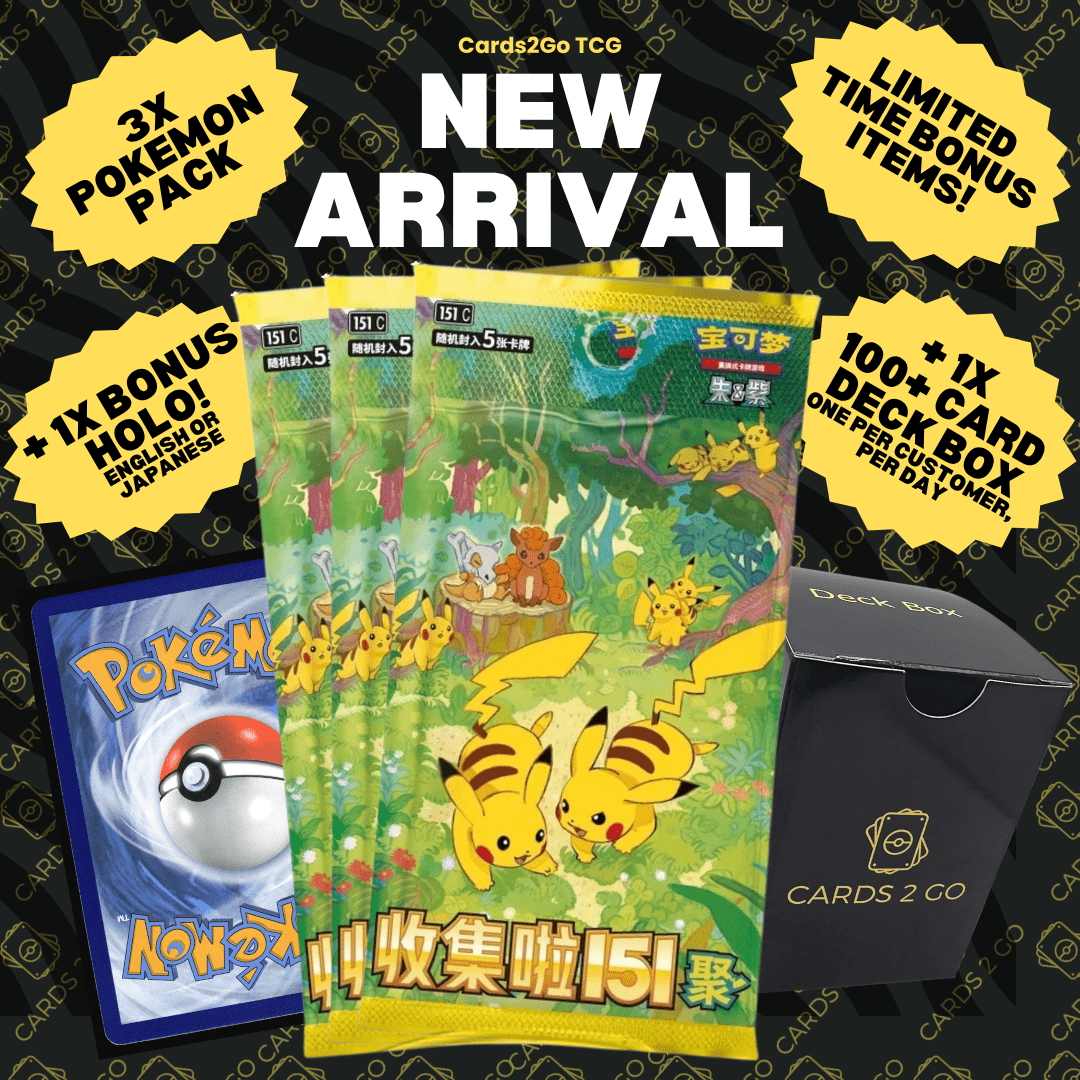 Pokémon 151 Gathering Pikachu Booster Pack (Chinese)