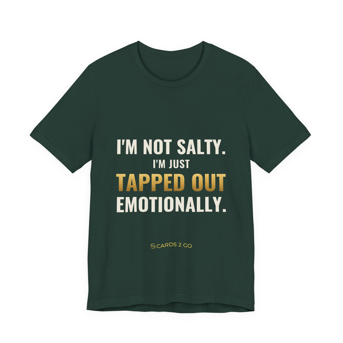 Tapped Out Emotionally Tee