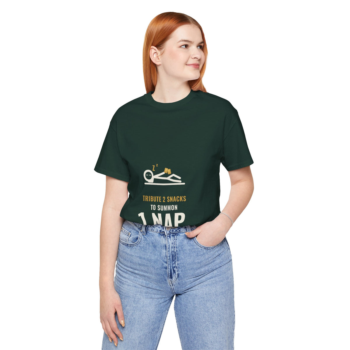 Tribute 2 Snacks To Summon 1 Nap Illustrated Tee