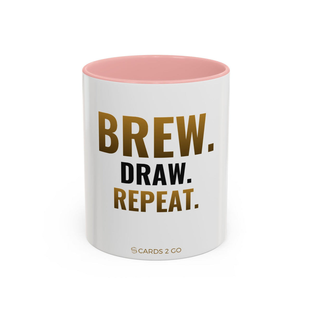 Brew. Draw. Repeat. Mug