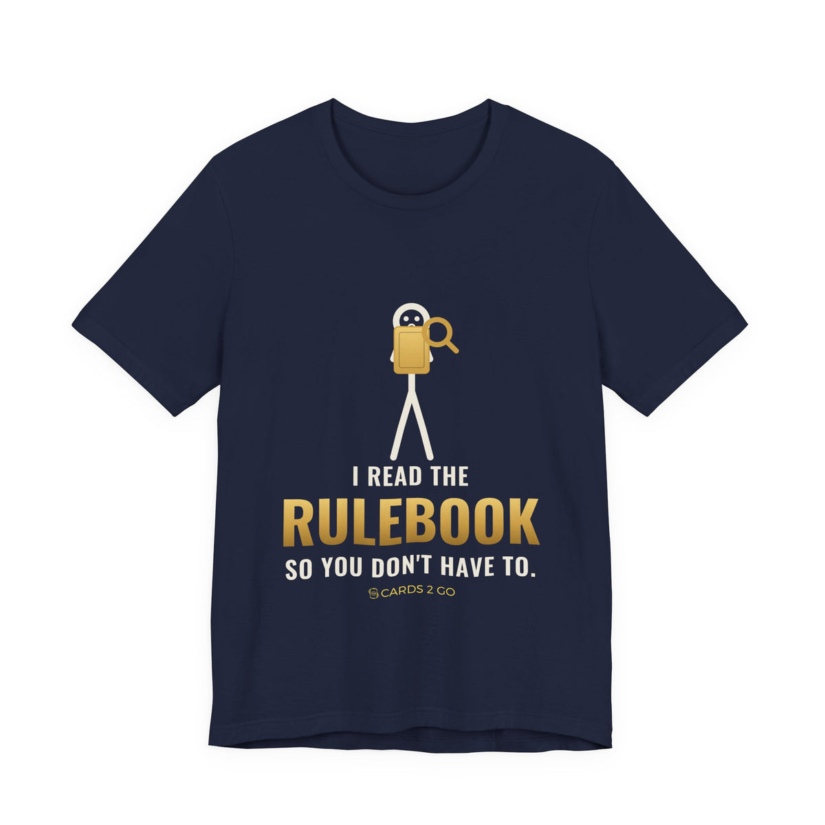 I Read The Rulebook So You Don't Have To Illustrated Tee