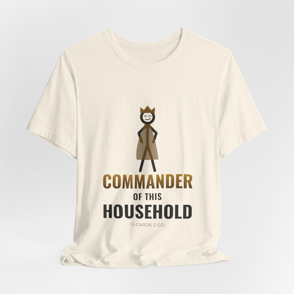Commander Of This Household Illustrated Tee