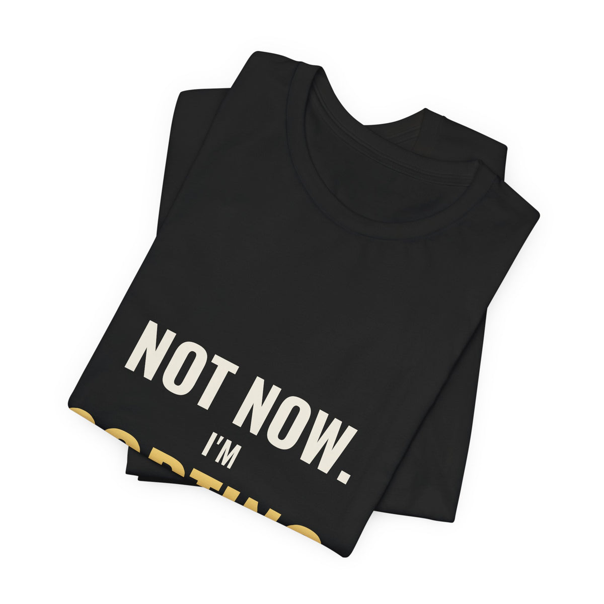 Not Now, I'm Sorting Tee