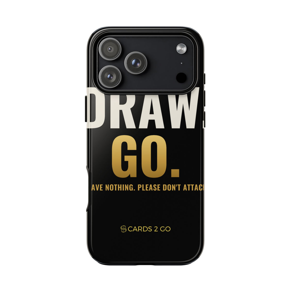 Draw. Go. iPhone Case