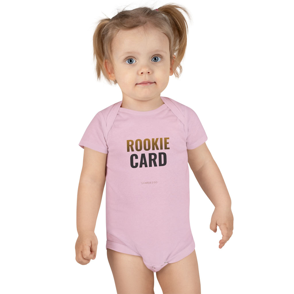 Rookie Card Baby Onesie