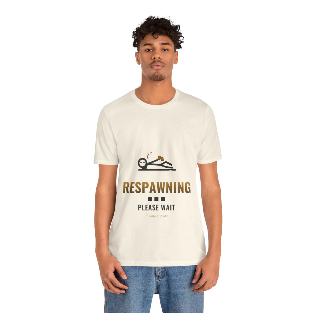 Respawning... Please Wait Illustrated Tee