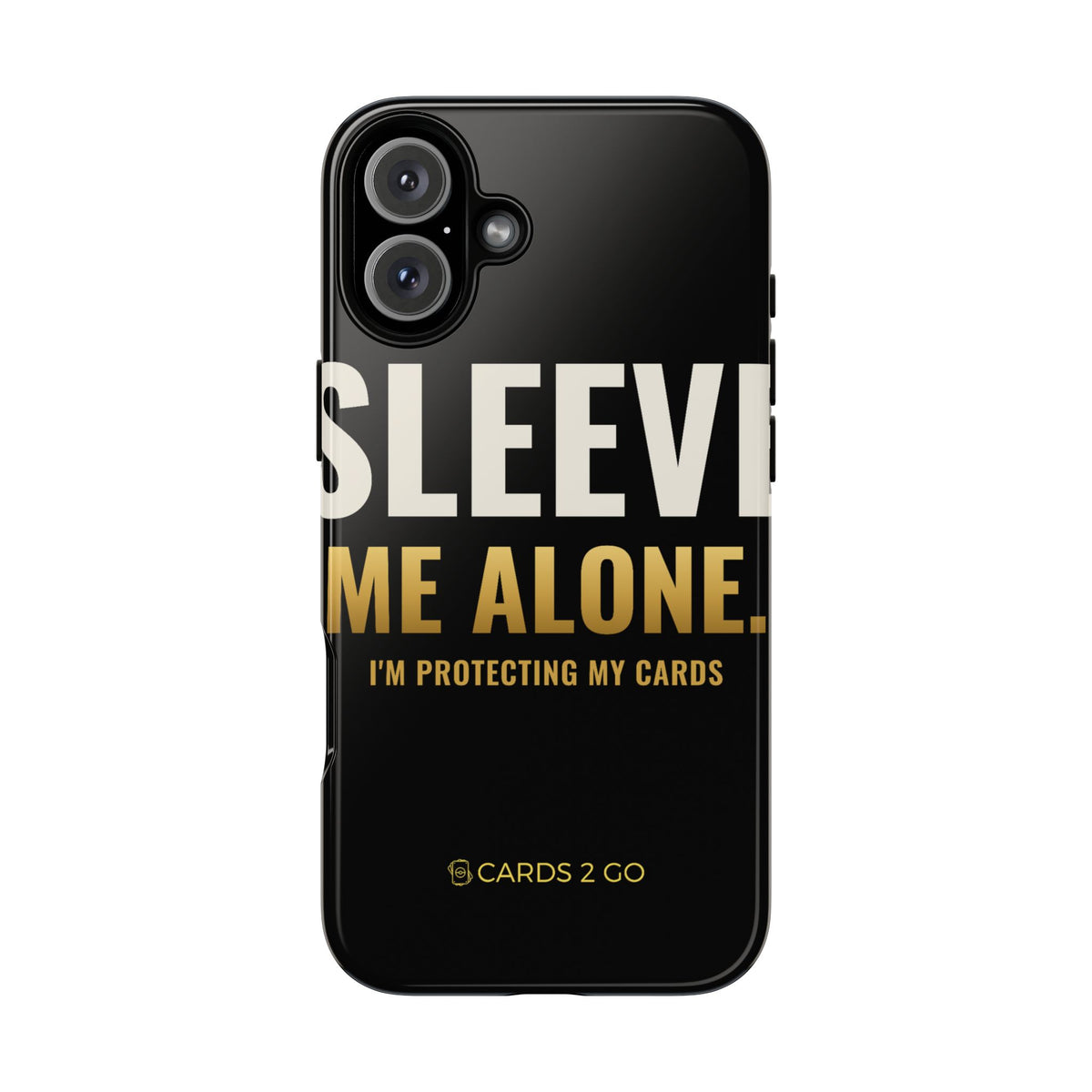 Sleeve Me Alone iPhone Case