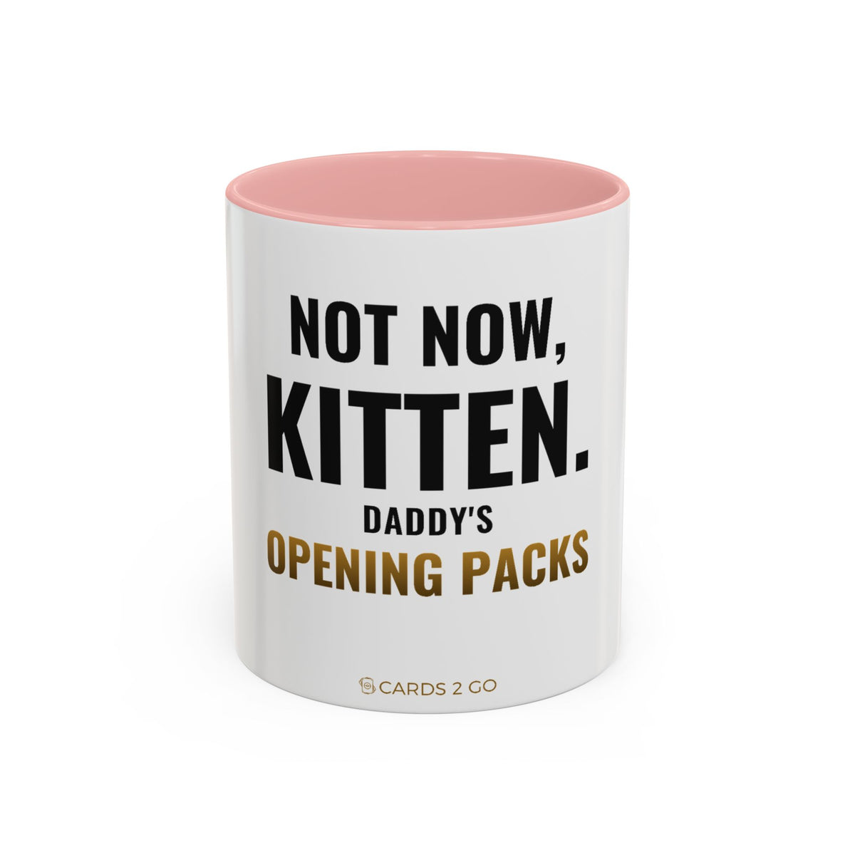 Not Now Kitten, Daddy's Opening Packs Mug