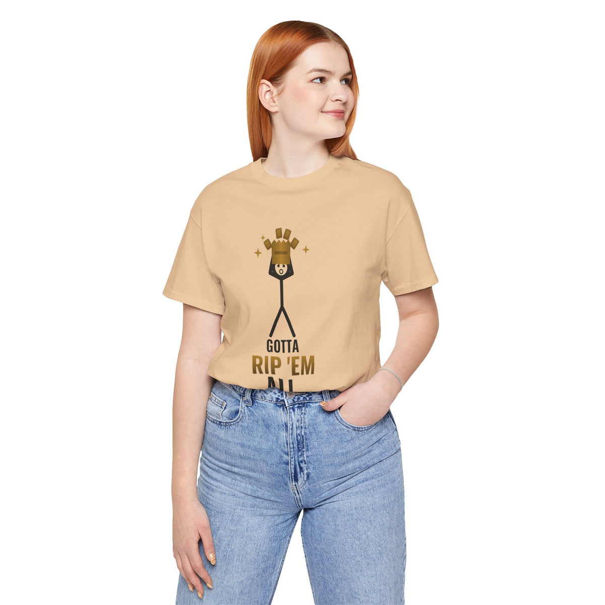 Gotta Rip 'Em All Illustrated Tee