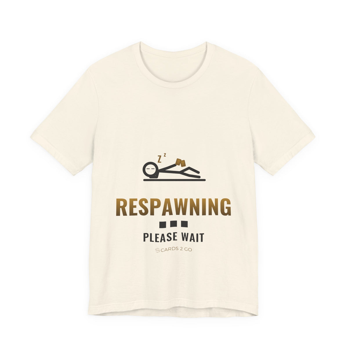 Respawning... Please Wait Illustrated Tee