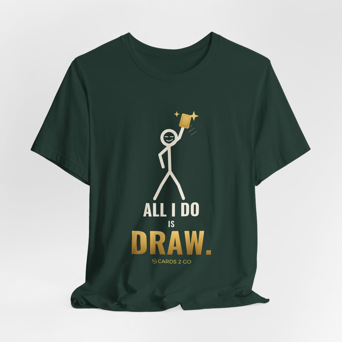 All I Do Is Draw Illustrated Tee
