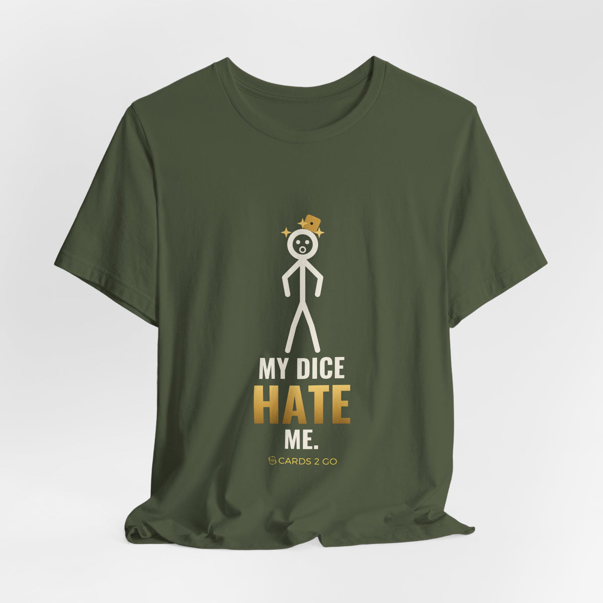 My Dice Hate Me Illustrated Tee