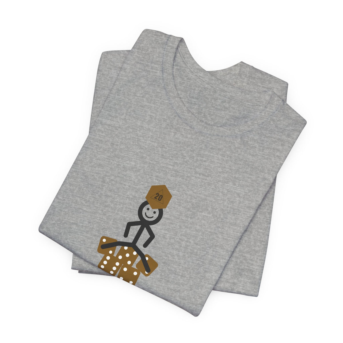 Just One More Set Of Dice Illustrated Tee