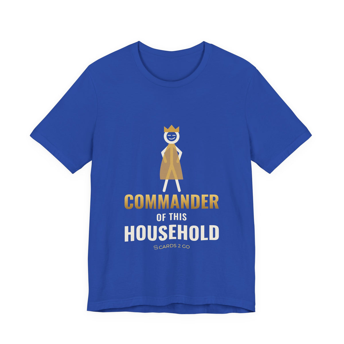 Commander Of This Household Illustrated Tee
