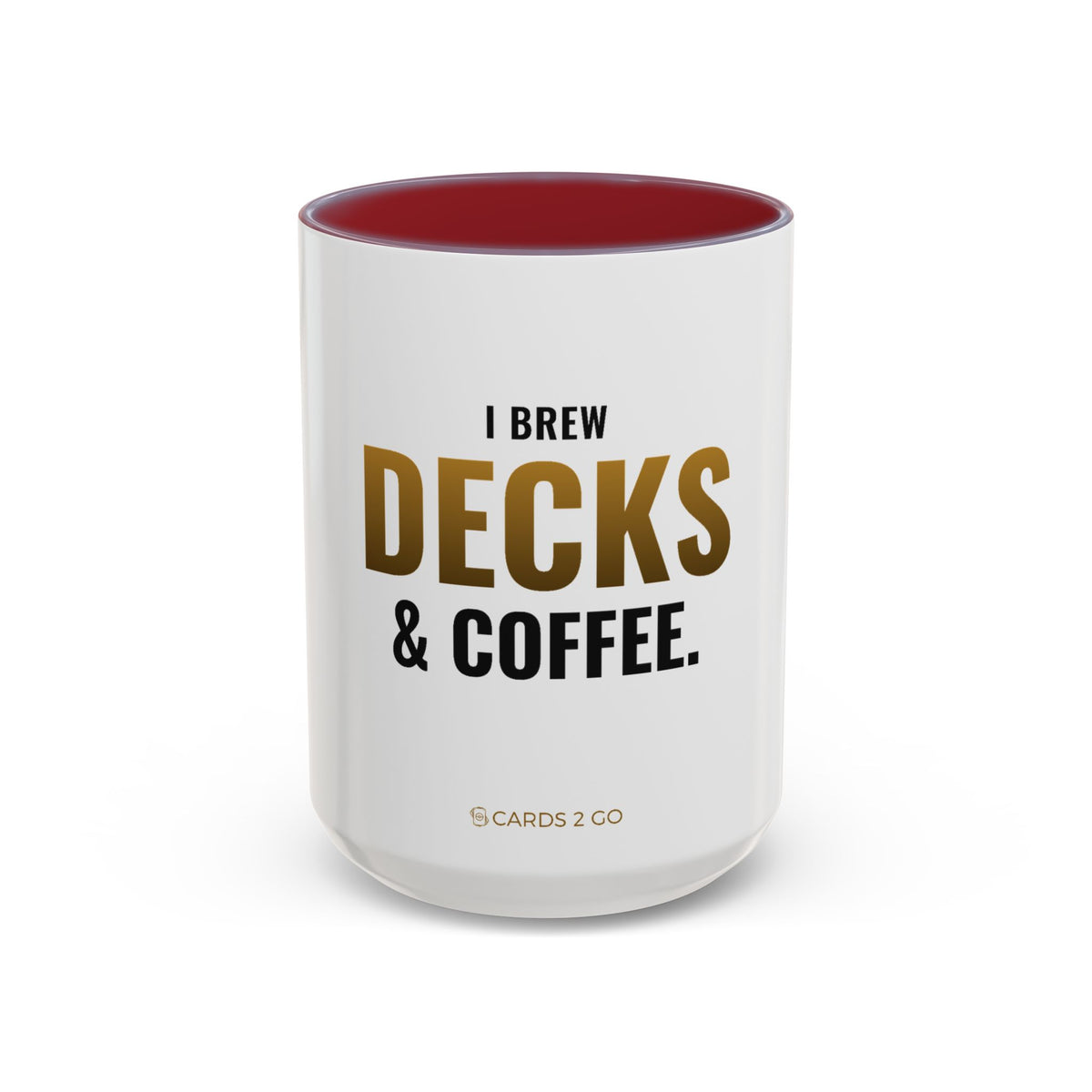 I Brew Decks & Coffee Mug