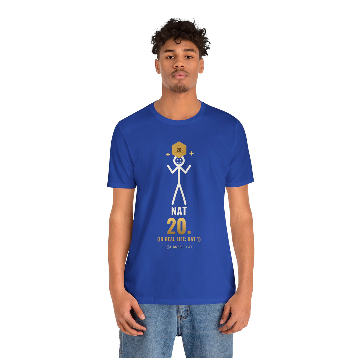 Nat 20 (In Real Life: Nat 1) Illustrated Tee
