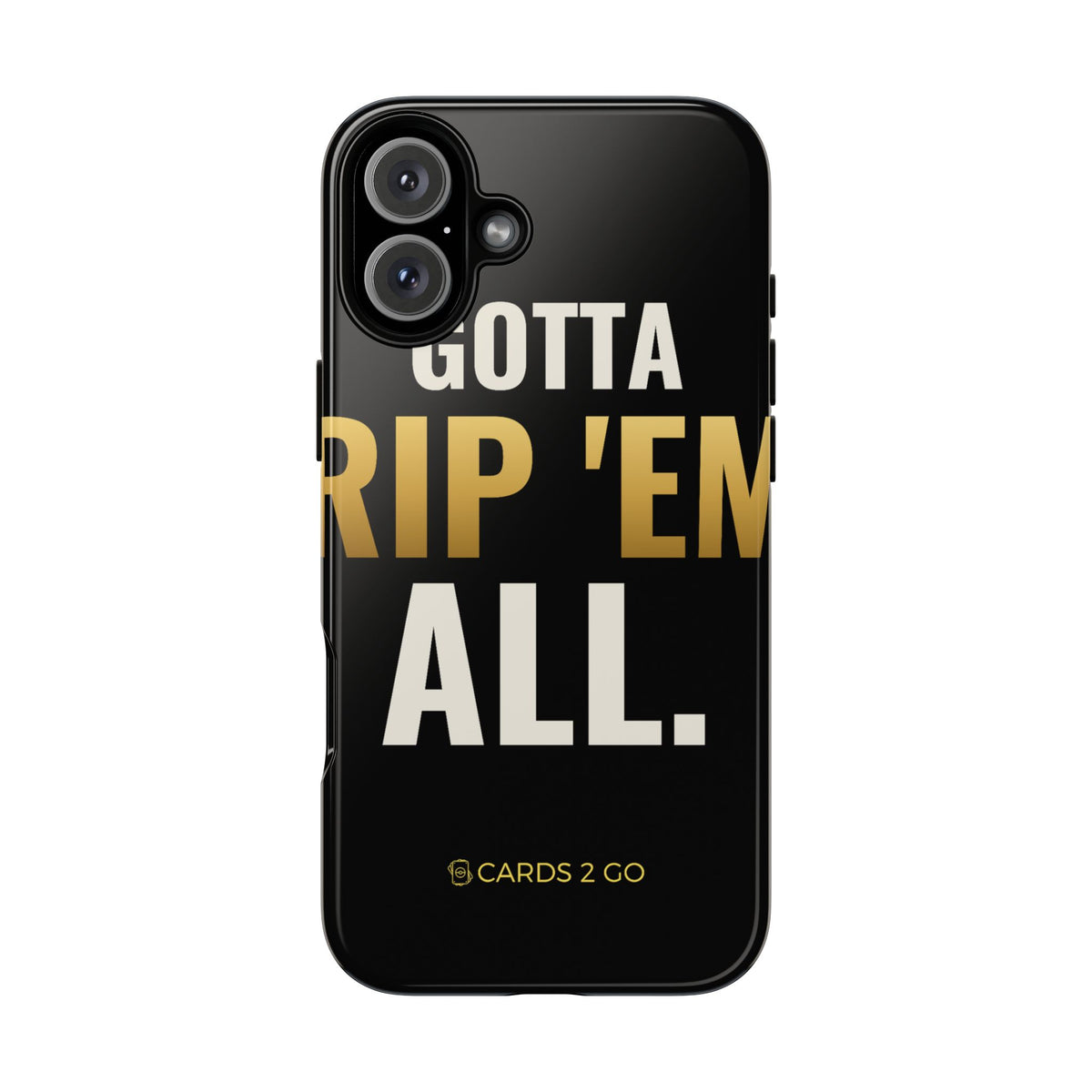 Gotta Rip 'Em All iPhone Case