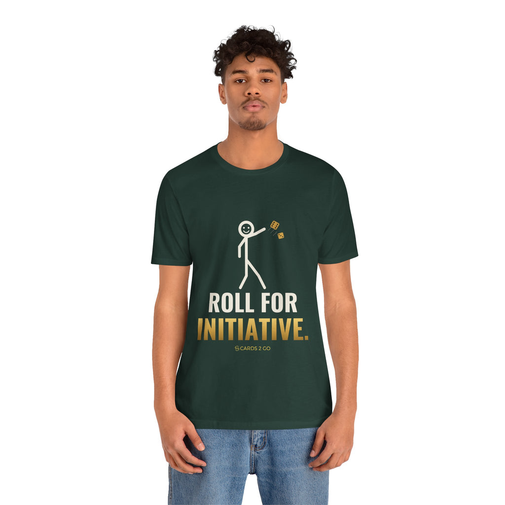 Roll For Initiative Illustrated Tee