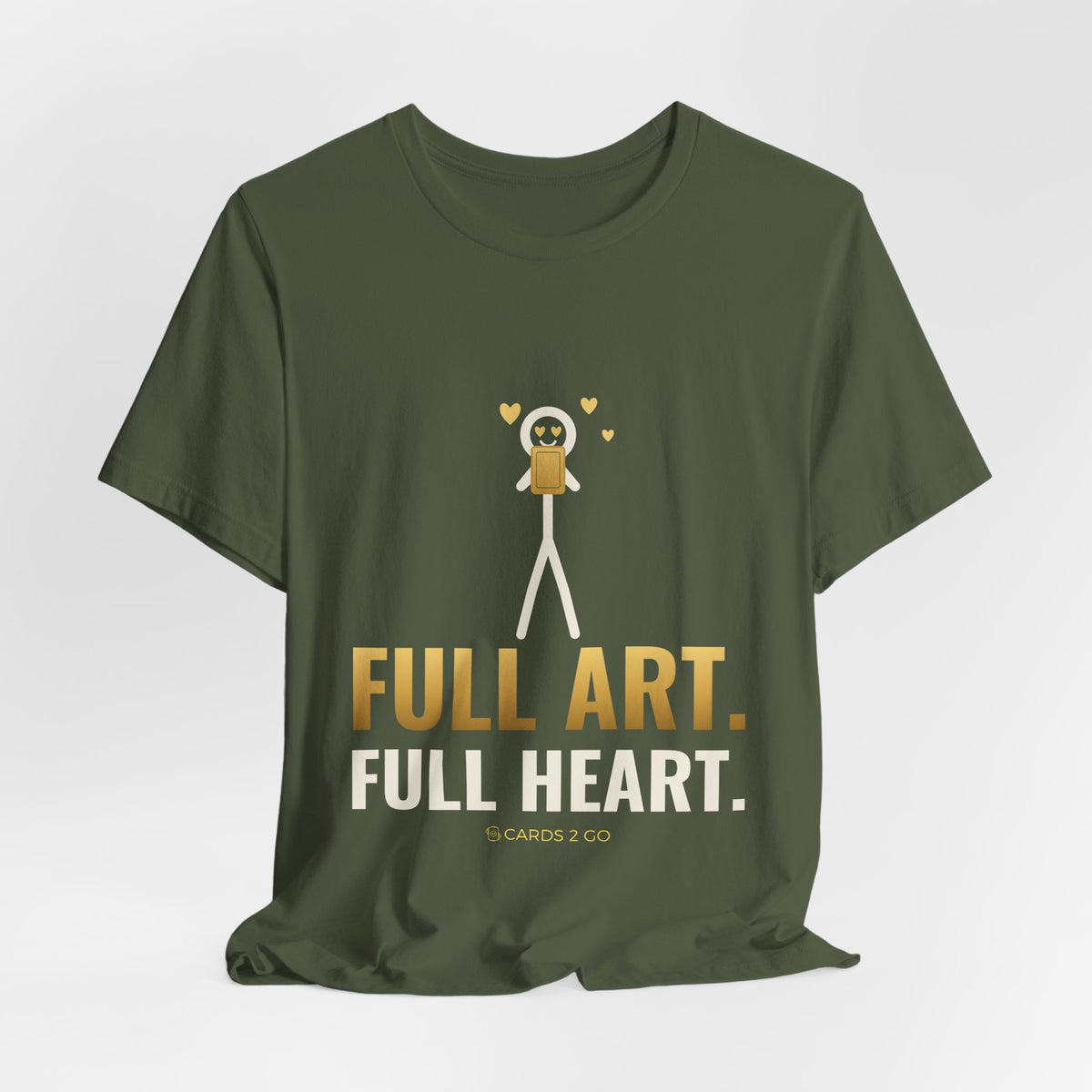 Full Art, Full Heart Illustrated Tee
