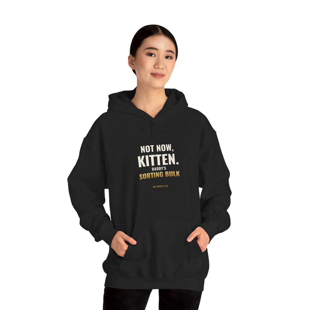 Not Now Kitten, Daddy's Sorting Bulk Hoodie
