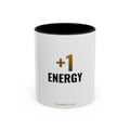 +1 Energy Mug – funny trading card coffee mug by Cards2Go