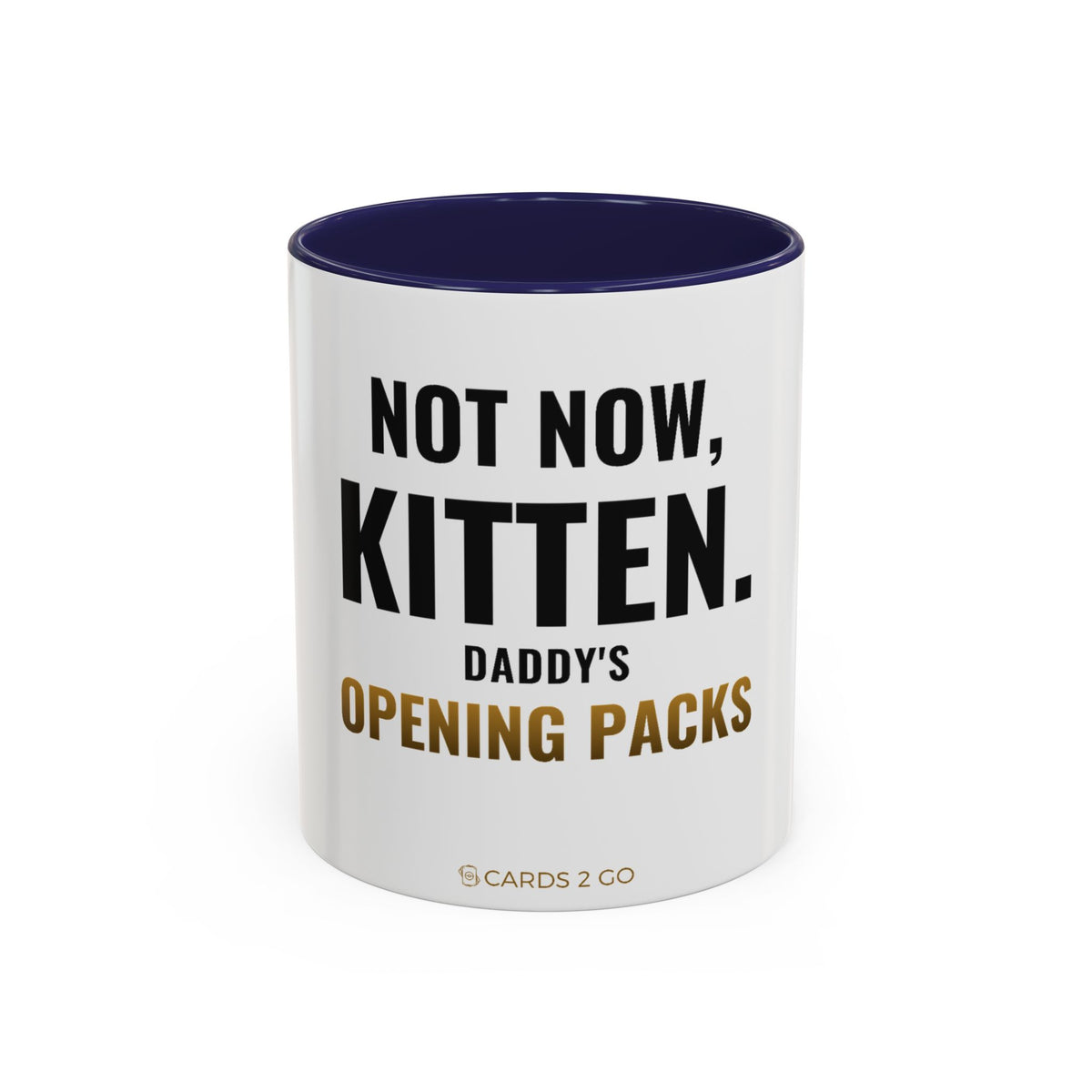 Not Now Kitten, Daddy's Opening Packs Mug