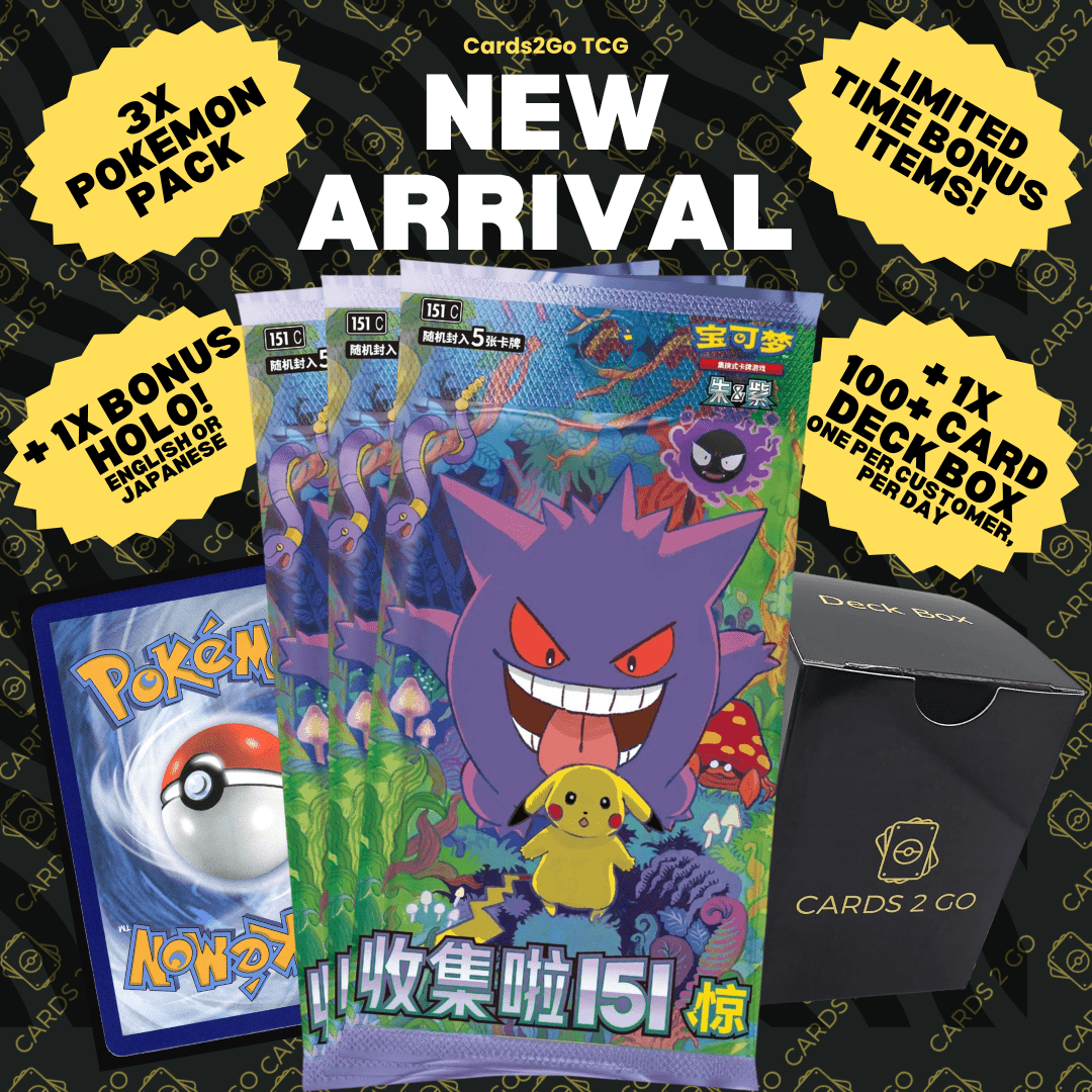 Pokémon 151 Surprise Gengar Booster Pack (Chinese)