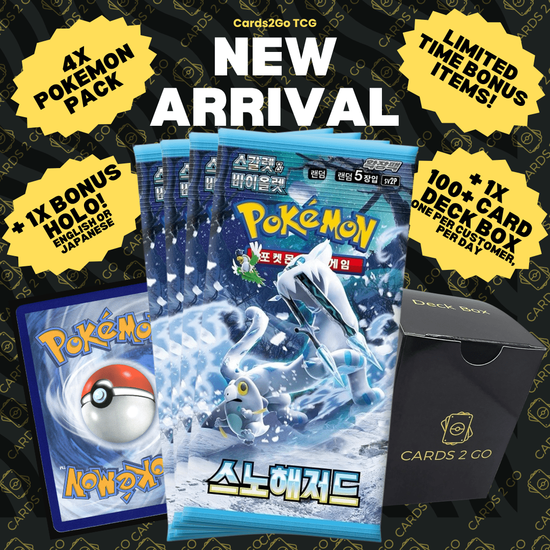 Pokémon Snow Hazard Booster Pack (Korean)
