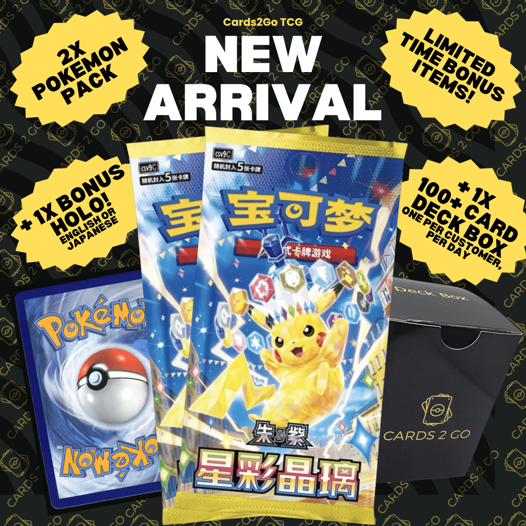 Pokémon Stellar Crystal Booster Pack (Chinese)